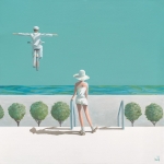 ©David Jonathan Marshall Boardwalk Summer, SOLD